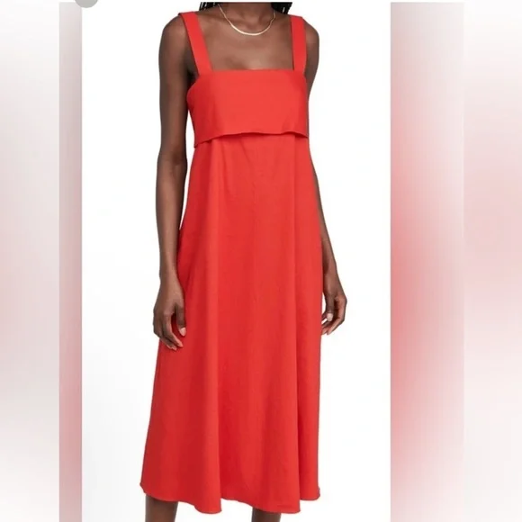 Theory | Dresses | Theory Red Dress | Poshmark